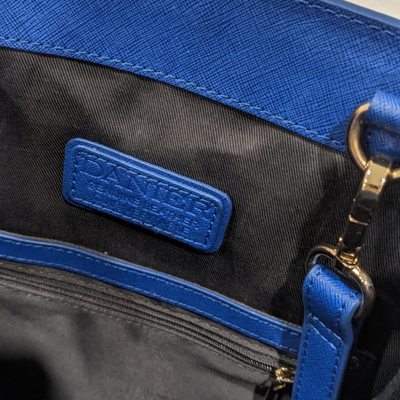 Danier cobalt blue steffiano leather bag - Picture 7 of 10